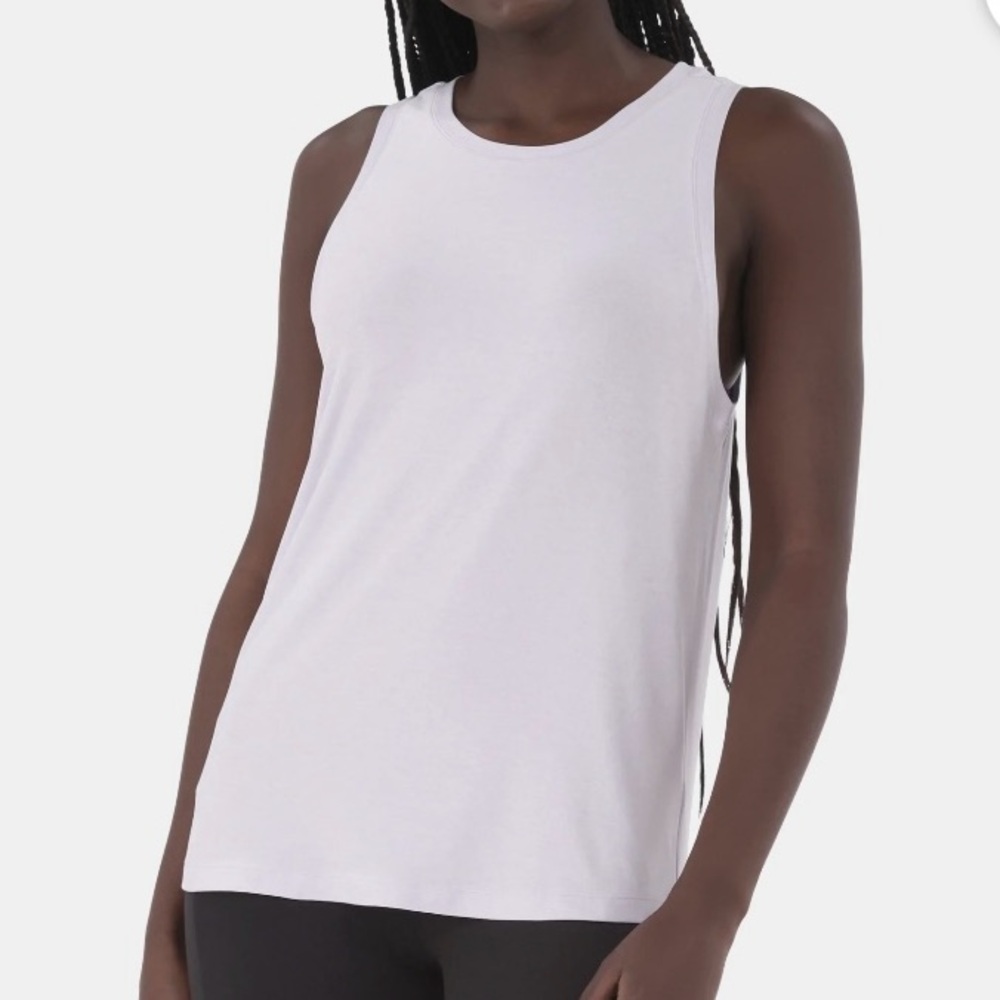 Athletic Works Women's ButterCore Relaxed Moisture Wicking Tank Top Size S (4-6)